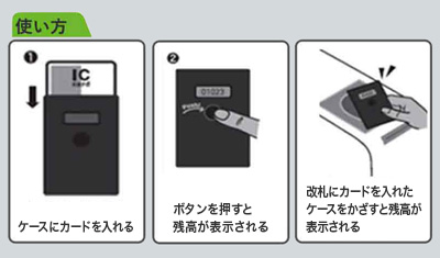 Brightonnet 残高表示機能付きパスケース ノコリー BP-DMZHKPC - Just MyShop